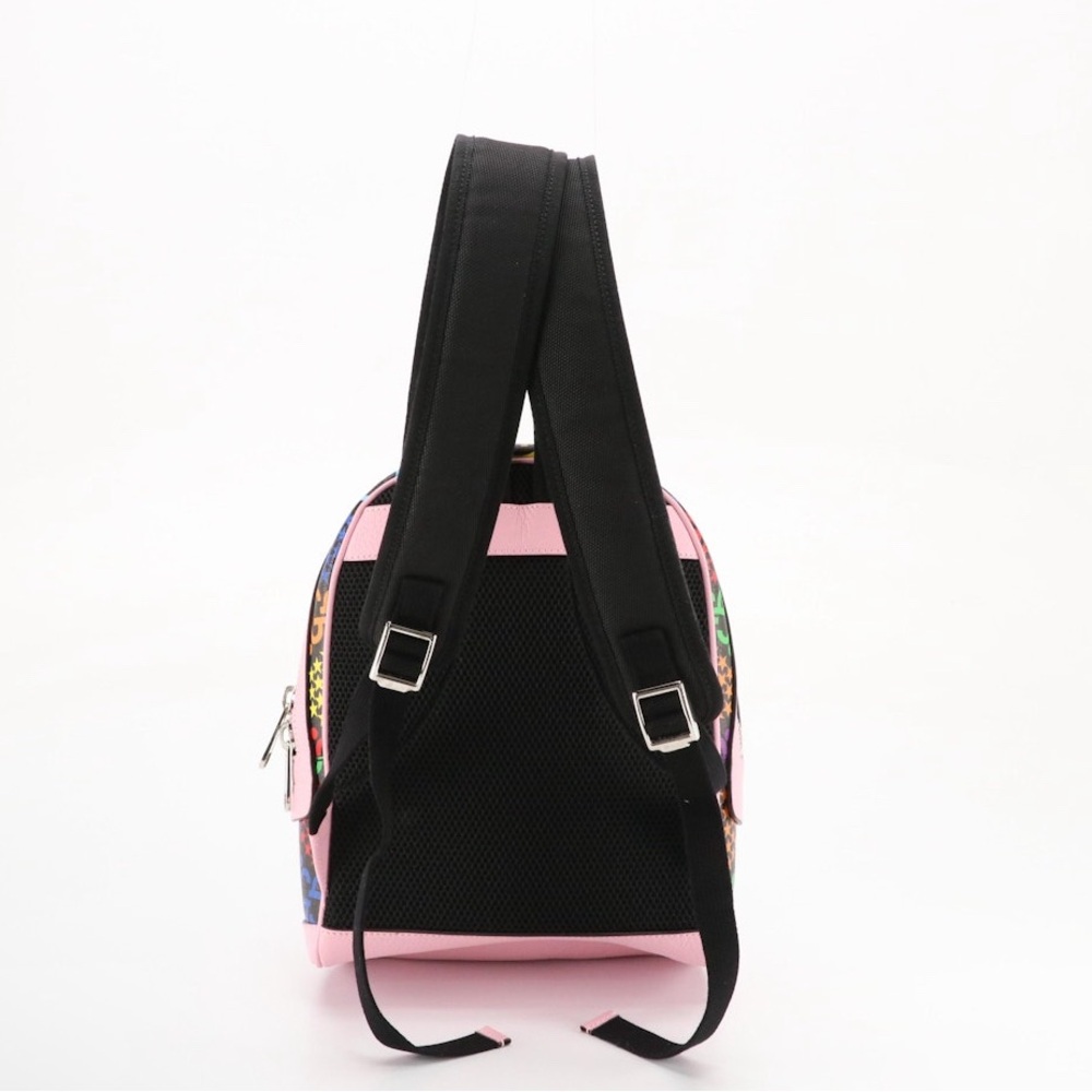 GUCCI GG Psychedelic Collection Backpack in Multicolor Coated Canvas & Leather - Picture 8 of 11